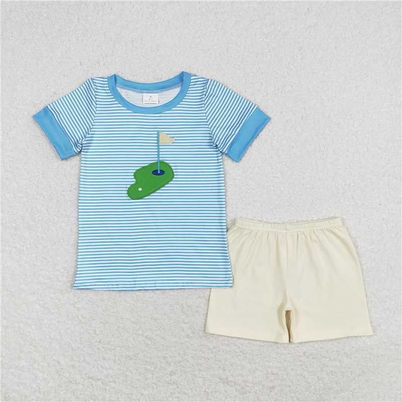 Match Baby Girls Golf Summer Sibling Boys Sets Dresses