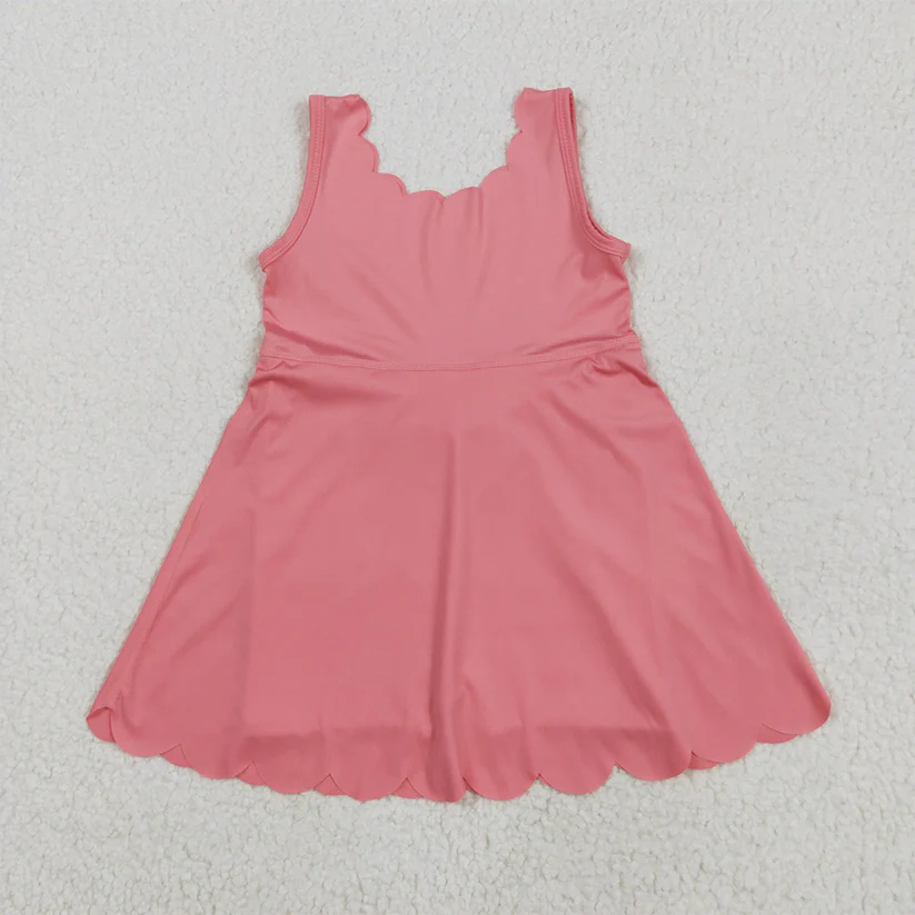Match baby girl clothes yoga suspender skirt sets D 5.22