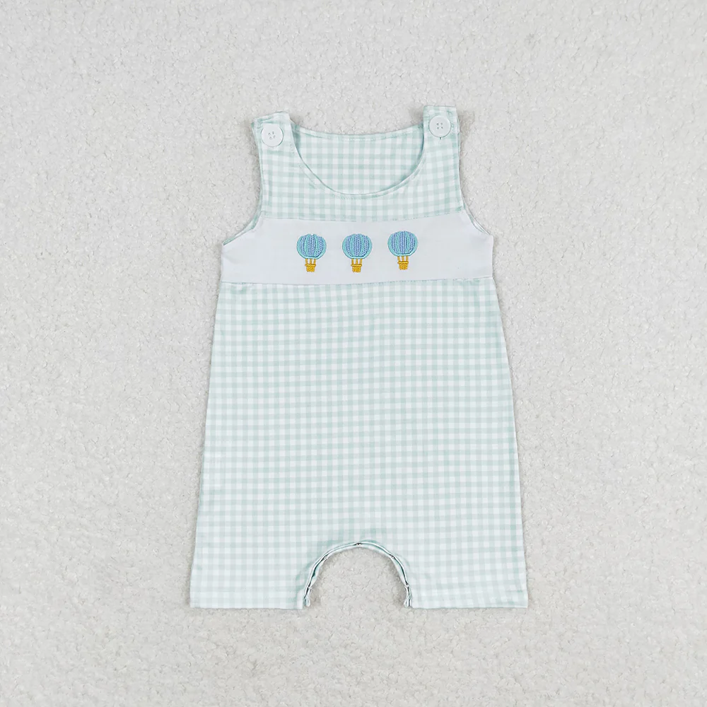 Sibling Boys Baby Girls Hot Balloons Rompers Shorts Sets