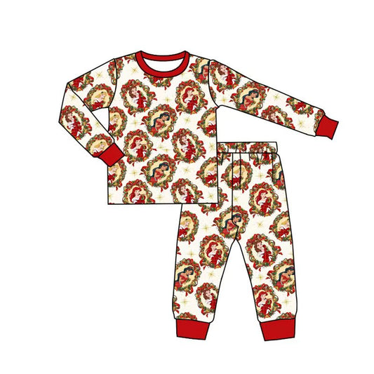 MOQ 30 Jennifer bamboo princess girl pj set