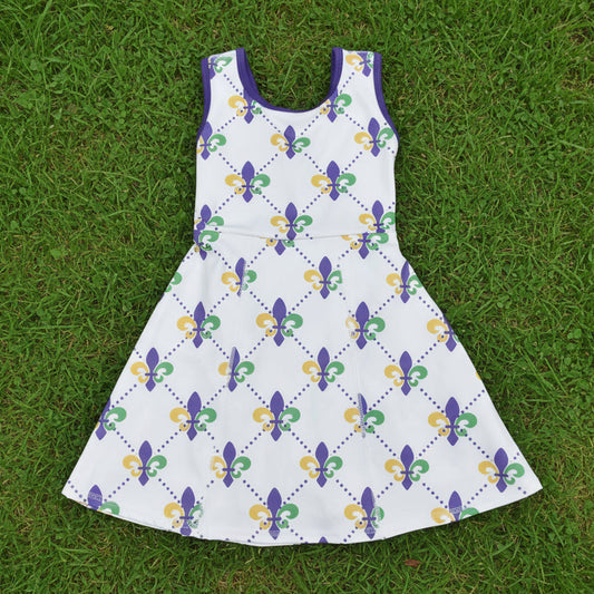 mardi gras saint athletic dress