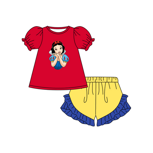 custom order Samantha princess shorts set