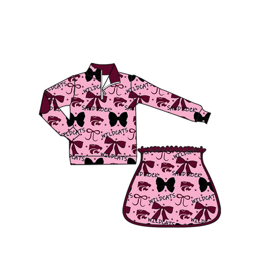 Custom order Alexis  team wildcat skort set