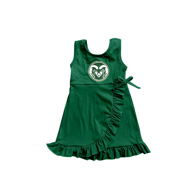Custom order Alexis team rams girl dress