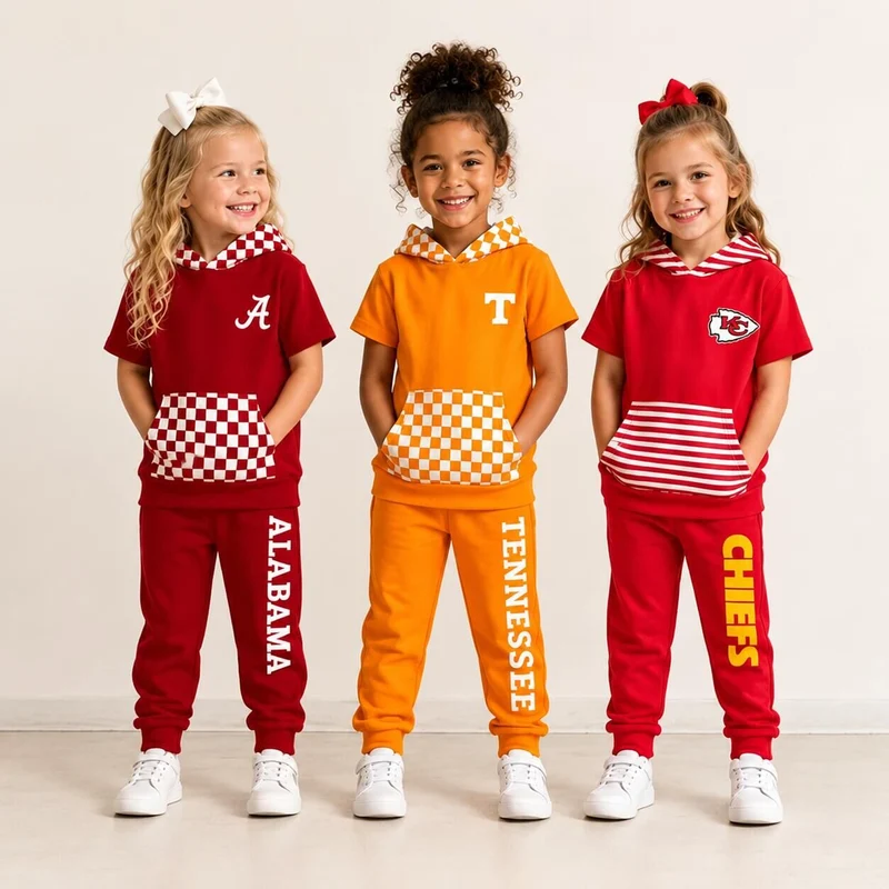 MOQ 5one items TAT 6-8weeks 95%cotton 5%spandex school team girls outfit