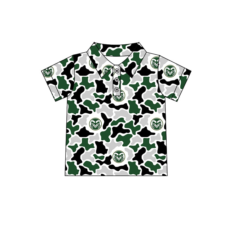 Custom order Alexis team rams boy polo