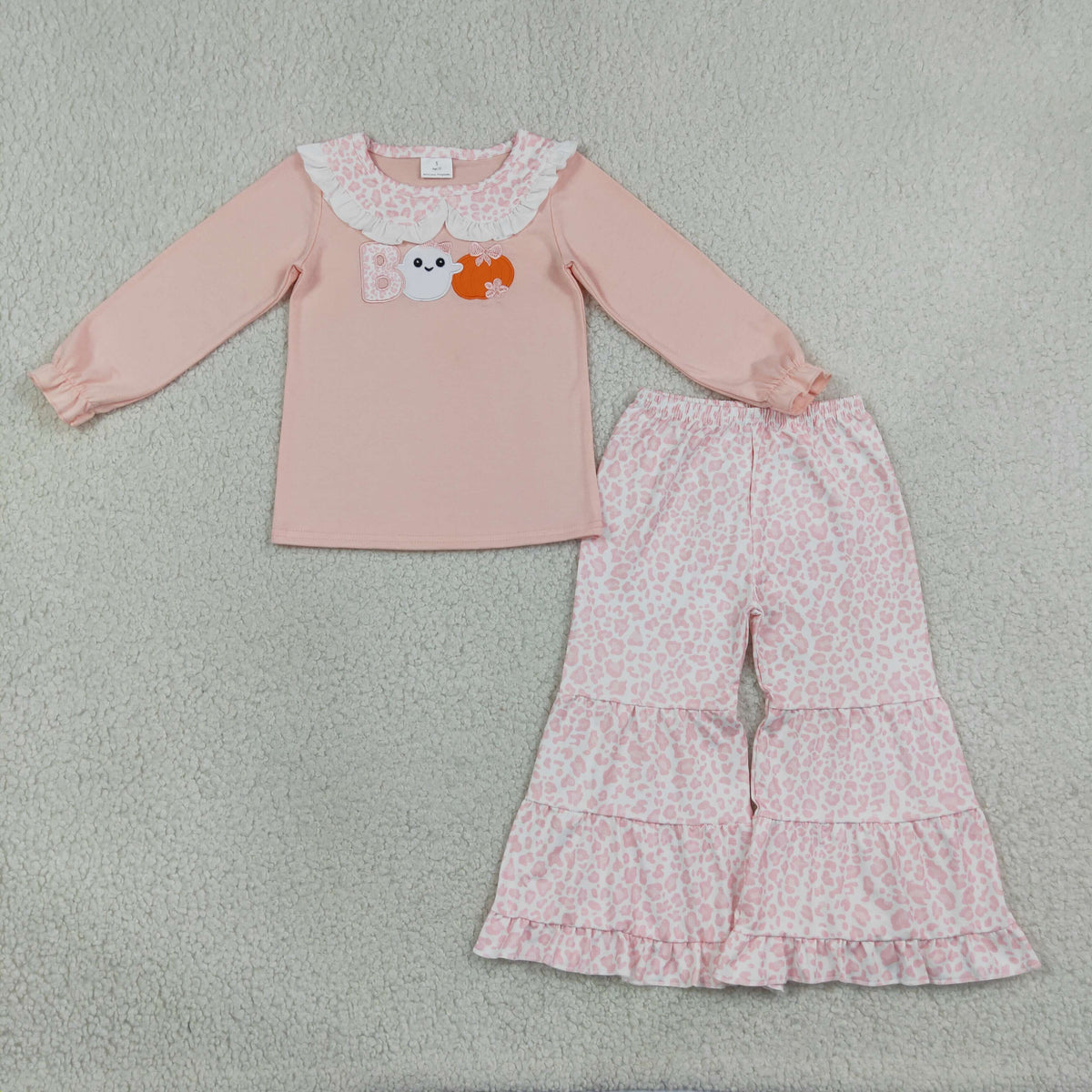 pink cheetah boo set