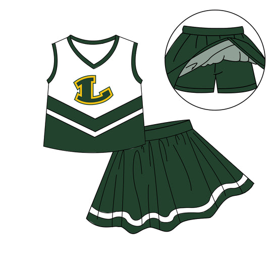 Custom baby girls Cheerleading dress set MOQ3 D 7.11
