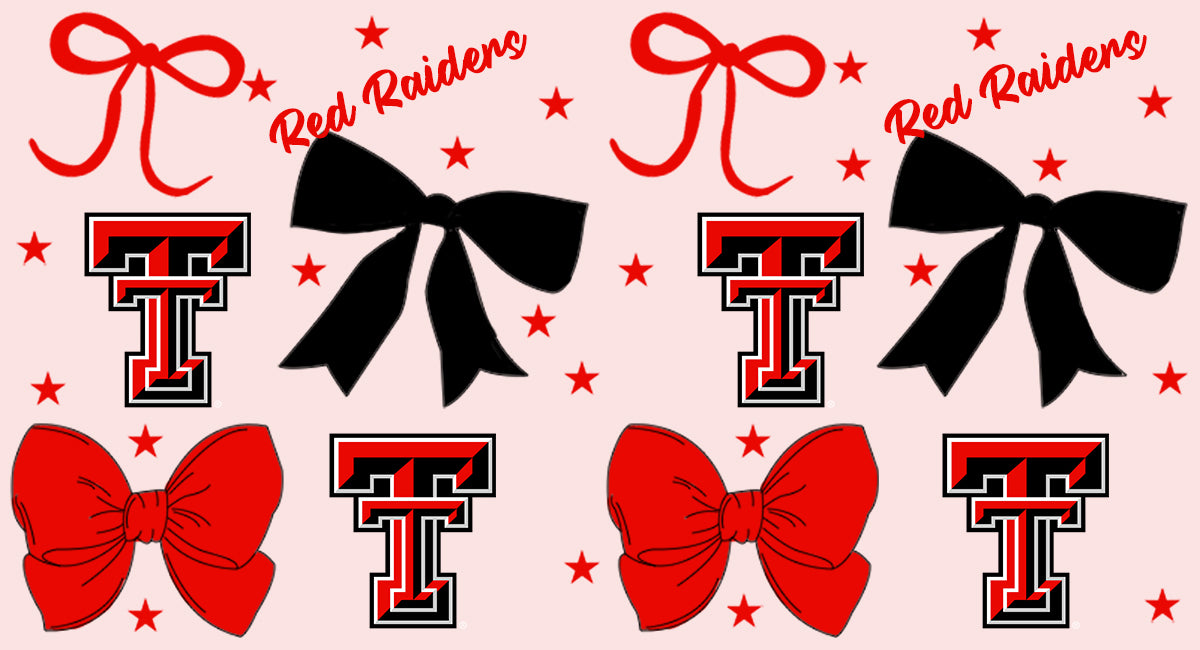 Custom  children  Red Raiders  team top  D 6.23