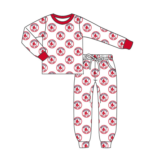 Custom  baby boys Boston red sox  set     MOQ3  D 8.8