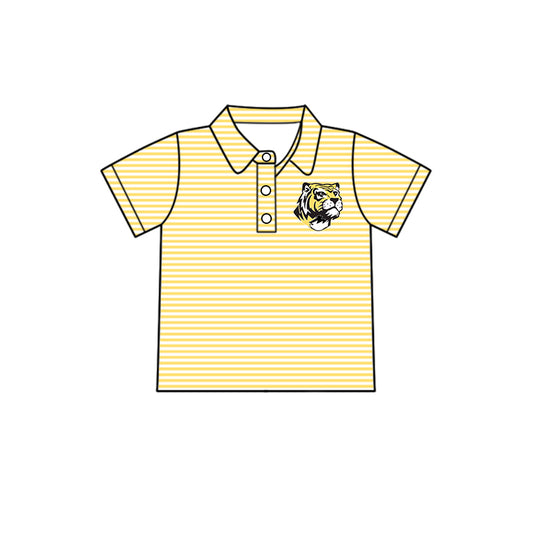 Custom Kids Boys Tigers team Shirt Top D 7.25