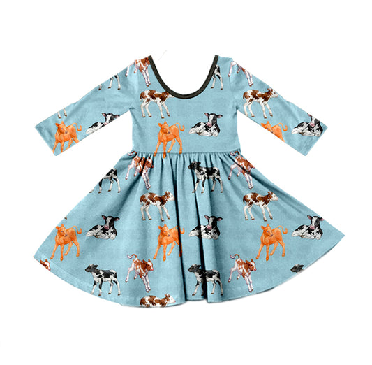 Custom baby girls dress MOQ3 2024 8.26