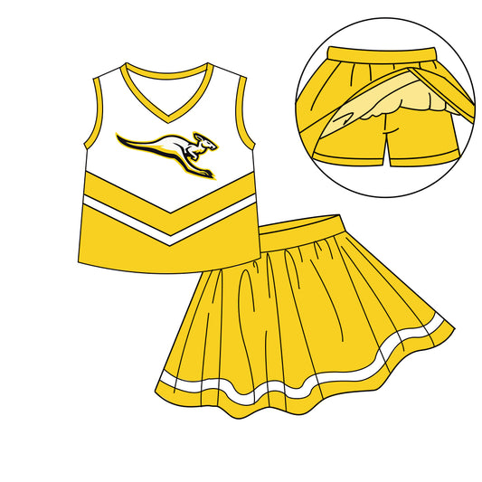 Custom  baby girls Cheerleading dress set     MOQ3  D 7.10