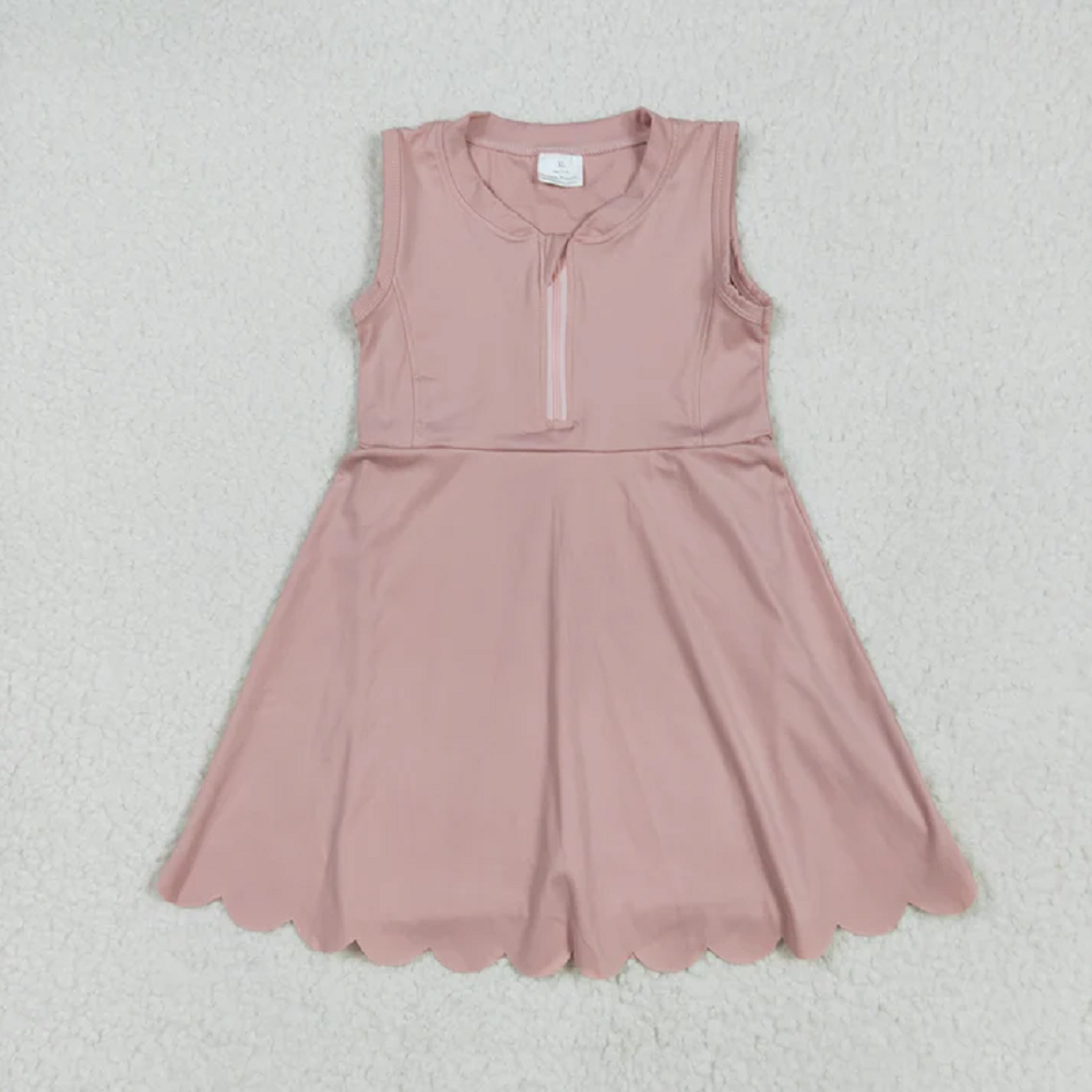 Match Baby Girls Yoga Zip Active Wear Skort Knee Length Dresses D 5.22