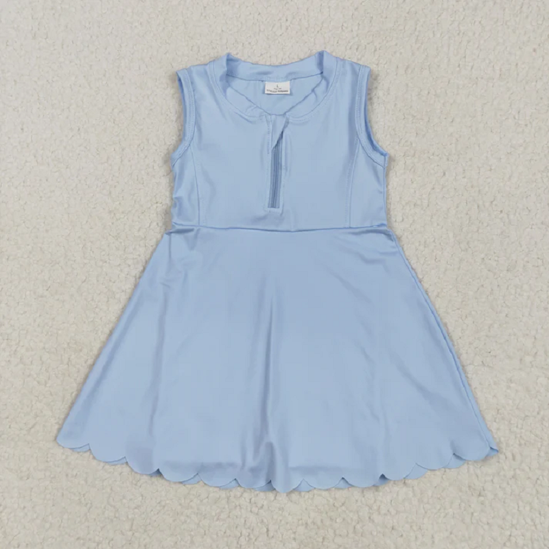 Match Baby Girls Yoga Zip Active Wear Skort Knee Length Dresses D 5.22