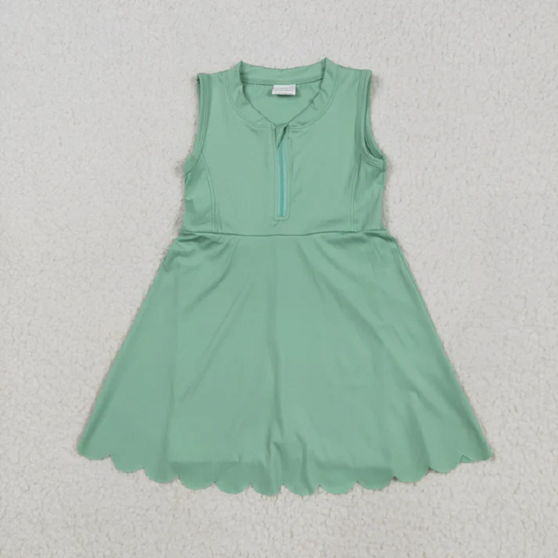 Match Baby Girls Yoga Zip Active Wear Skort Knee Length Dresses D 5.22