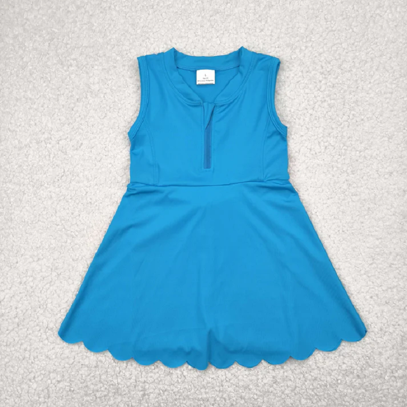 Match Baby Girls Yoga Zip Active Wear Skort Knee Length Dresses D 5.22
