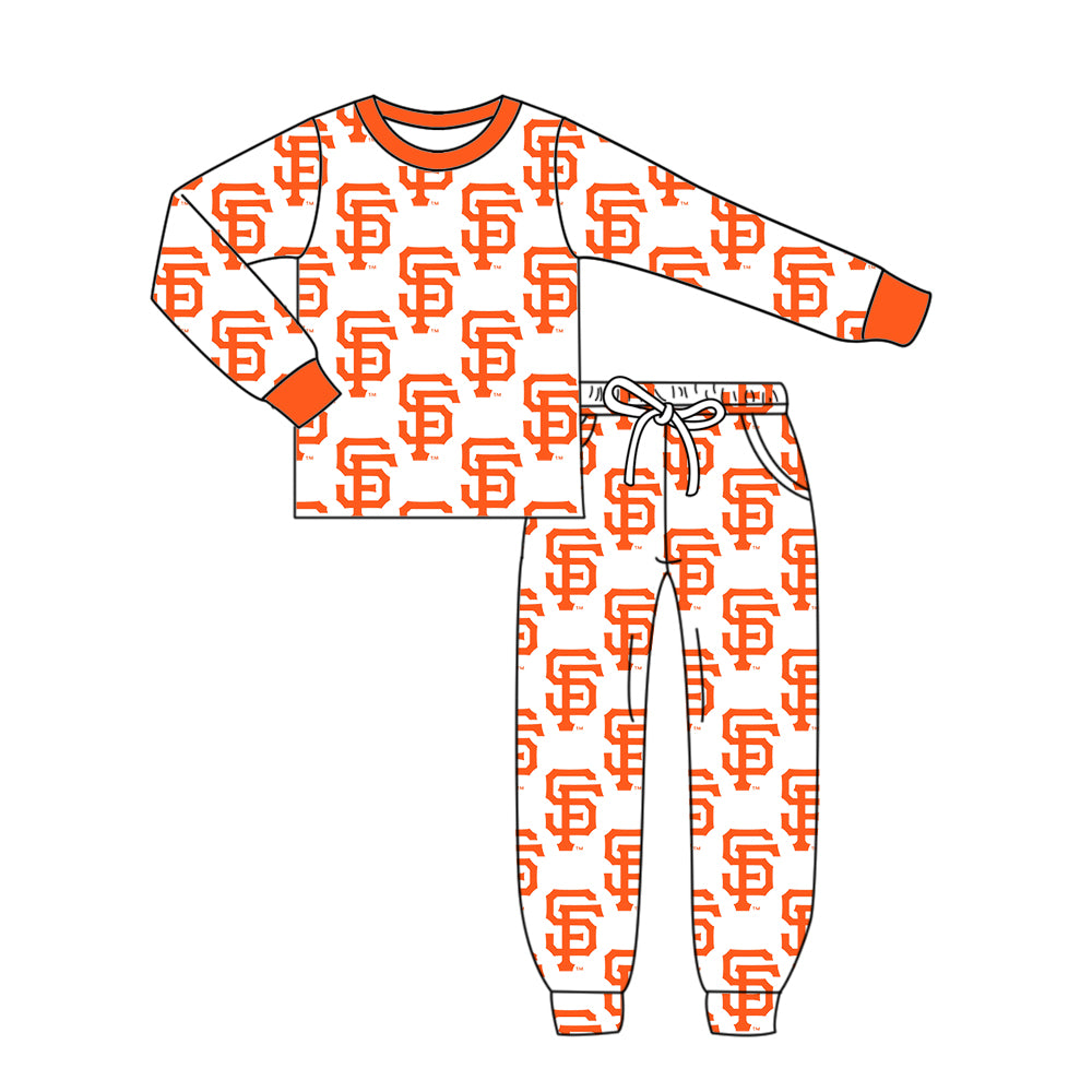 Custom  baby boys  SAN FRANCISCO GIANTS set     MOQ3  D 8.8