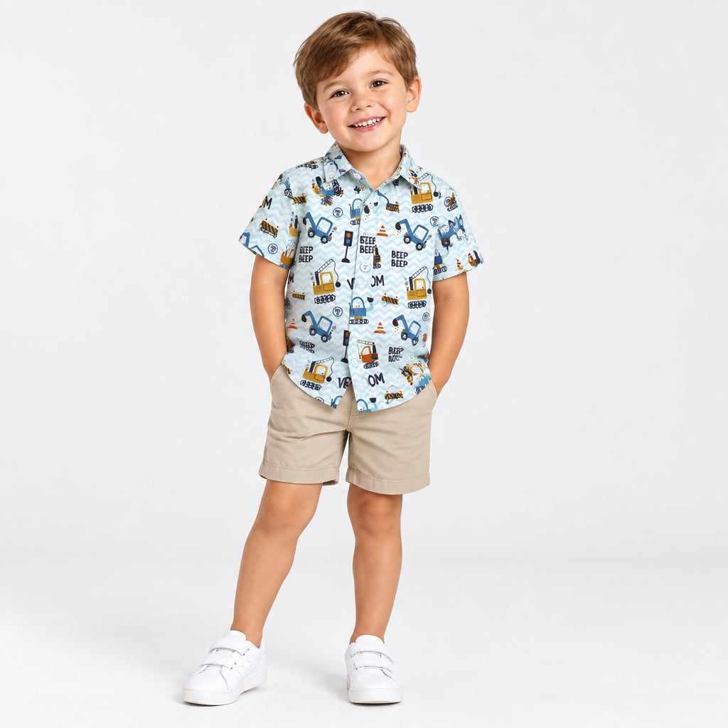 dig it beep boy polo t-shirt