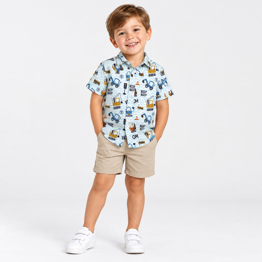 dig it beep boy polo t-shirt