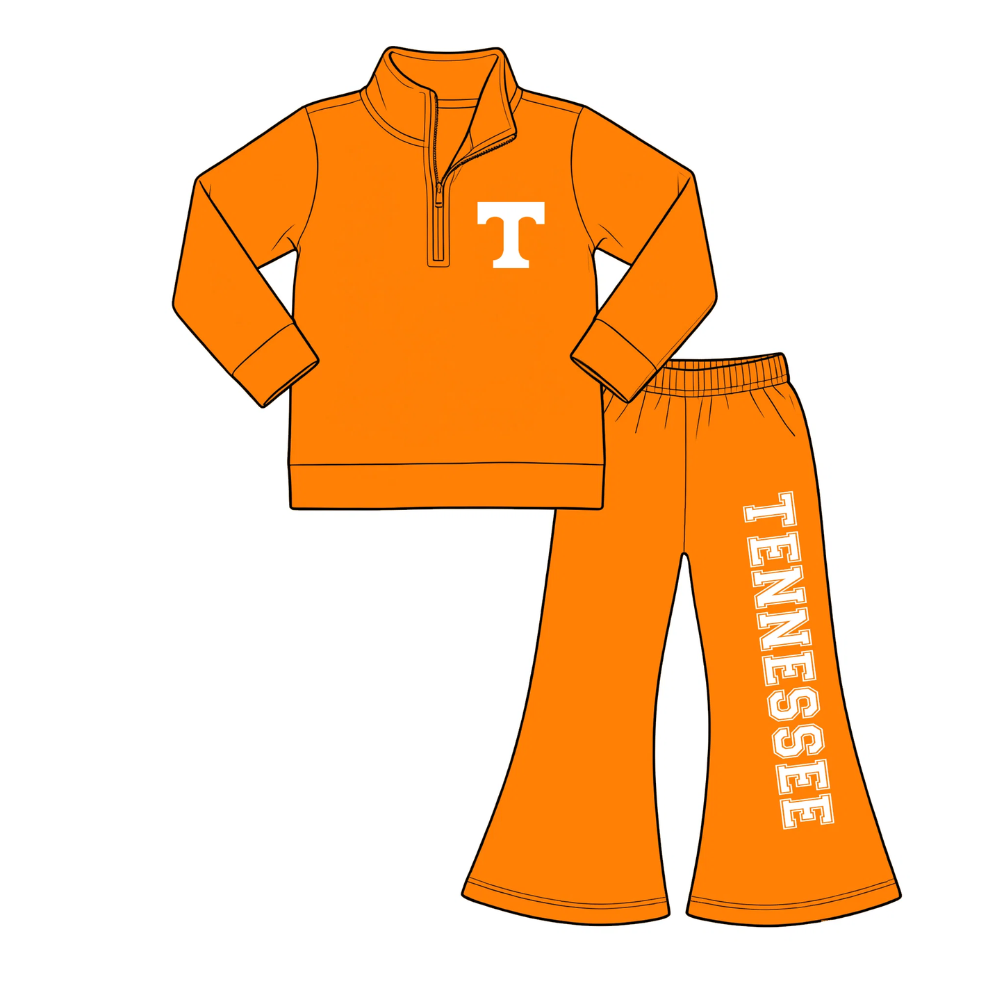 Custom order MOQ 5 TENNESSEE pullover set
