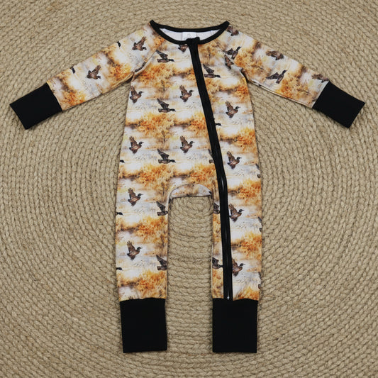 mallard zipper sleeper baby clothing