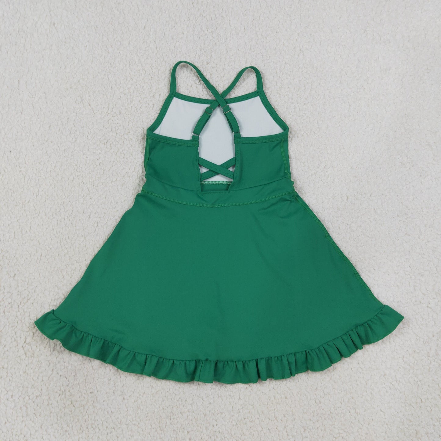 S0782 solid athletic dress