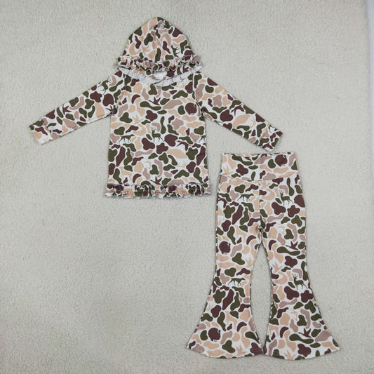 camo hoodie outfit girls clothing