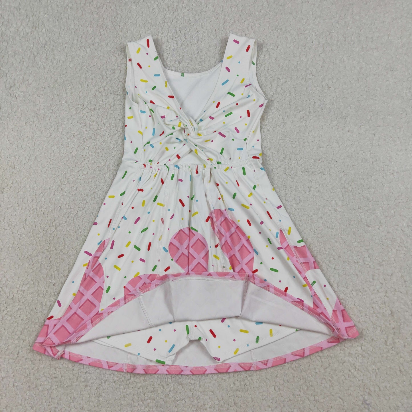 sprinkle ice cream athletic dress