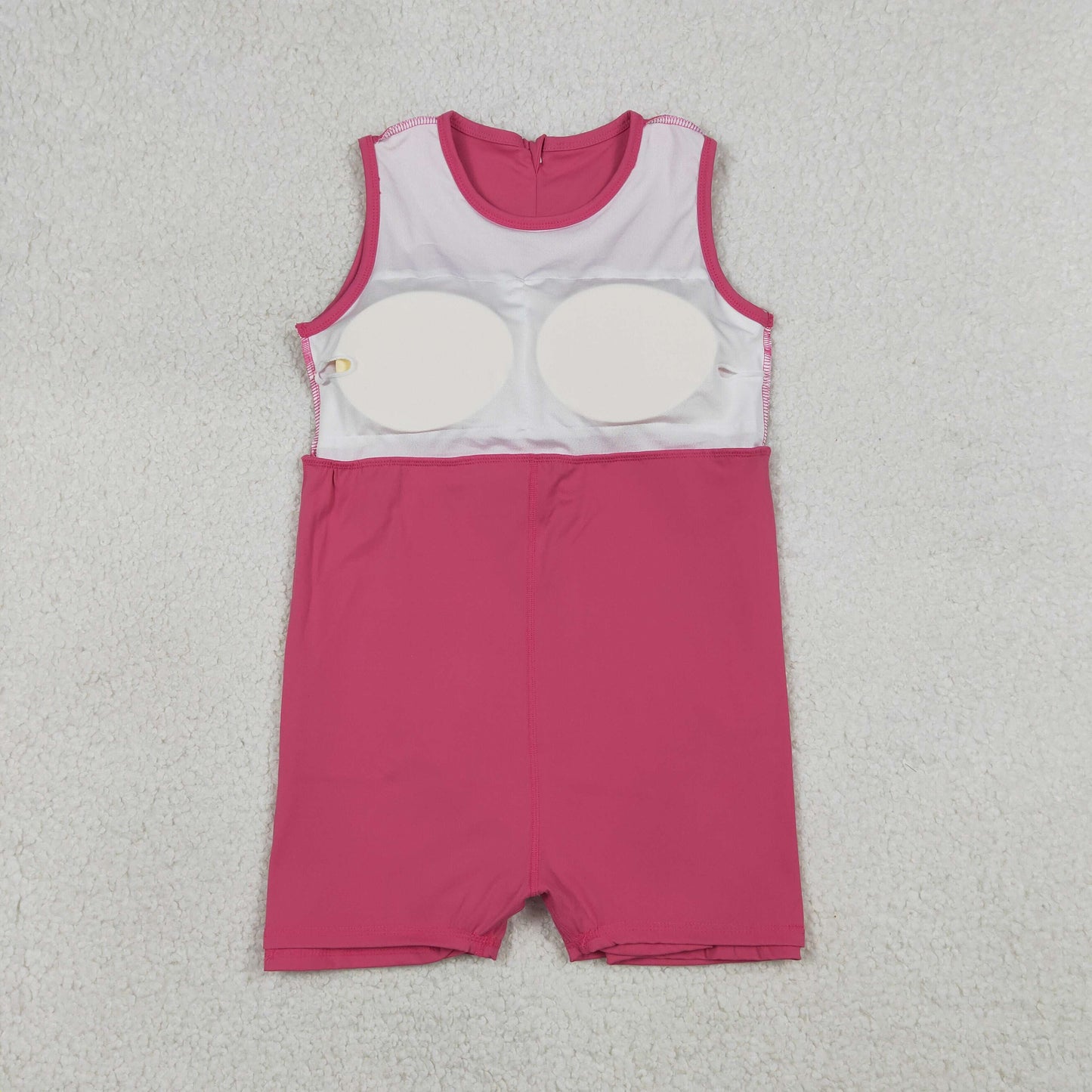 sleeveless hot pink athletic dress