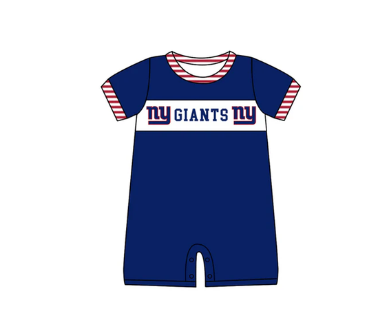 Custom order team romper for boy
