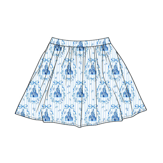 Custom order Sara adult yoga skirt