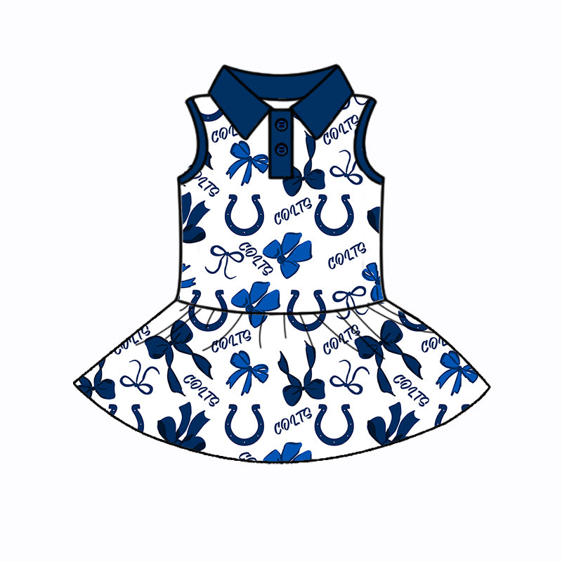 Custom Baby Girls team dress  D 6.6