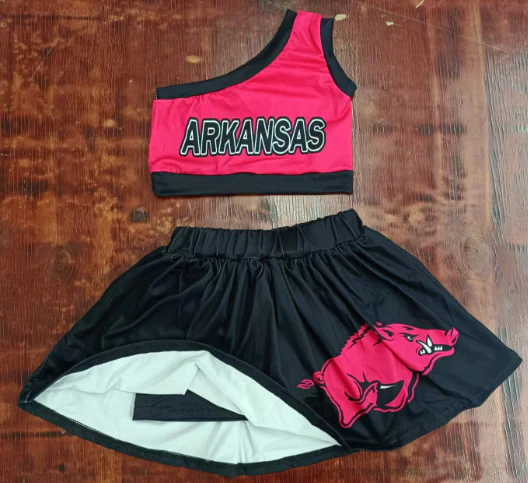Custom Arkansas baby girls set     MOQ3  D 7.3