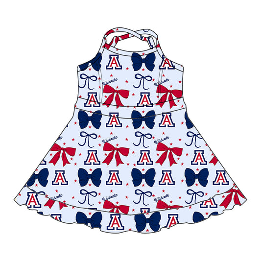 Custom baby girl Arizona Wildcats team dress D 6.24