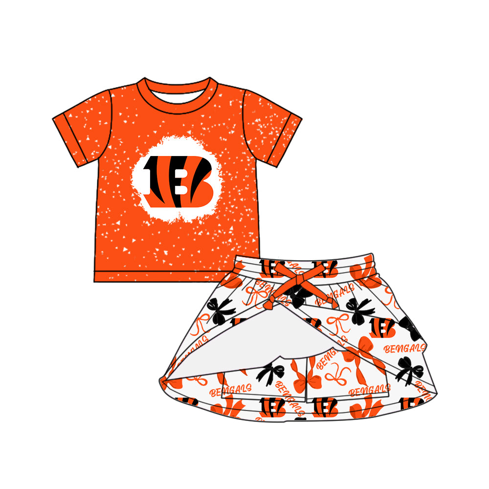Custom Baby Girls BENGALS team dress set   D 6.12