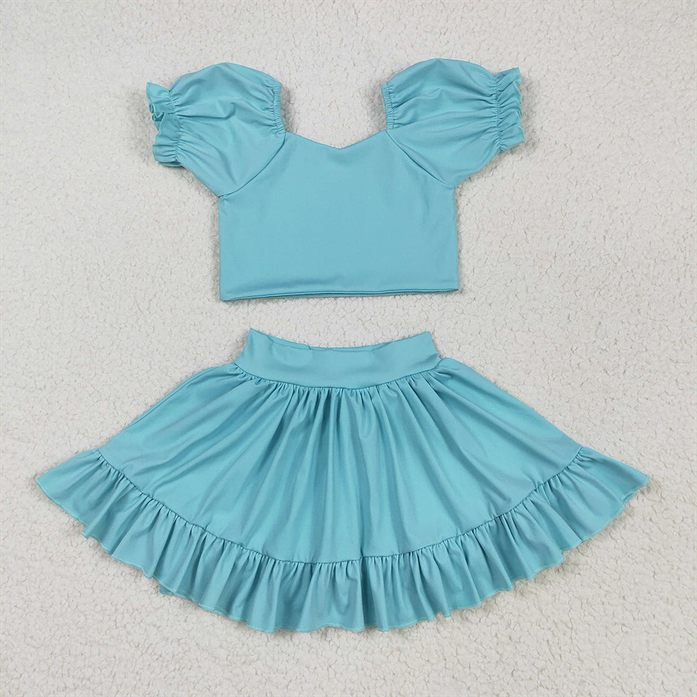 Match Baby Girls Yoga Shirt Skort Active Wear Clothes Sets D 5.22