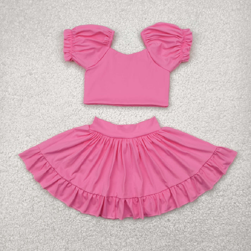 Match Baby Girls Yoga Shirt Skort Active Wear Clothes Sets D 5.22