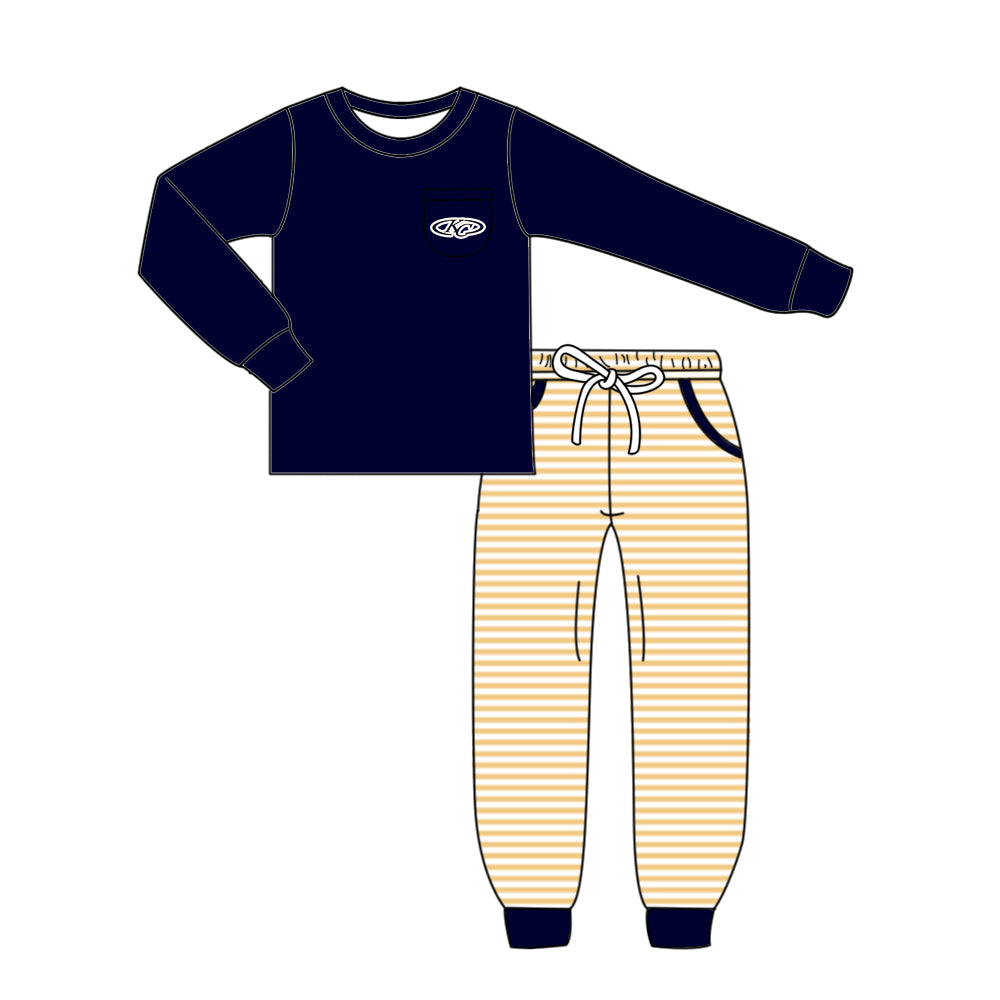 Custom  baby boys Tigers set     MOQ3  D 819