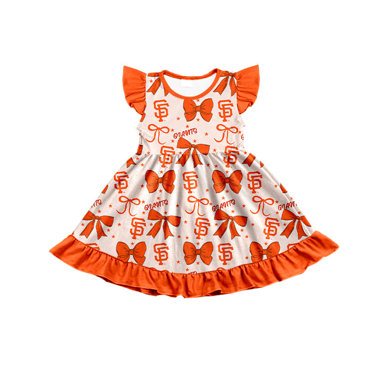 Custom match SAN FRANCISCO GIANTS baby girls clothes   D 6.17