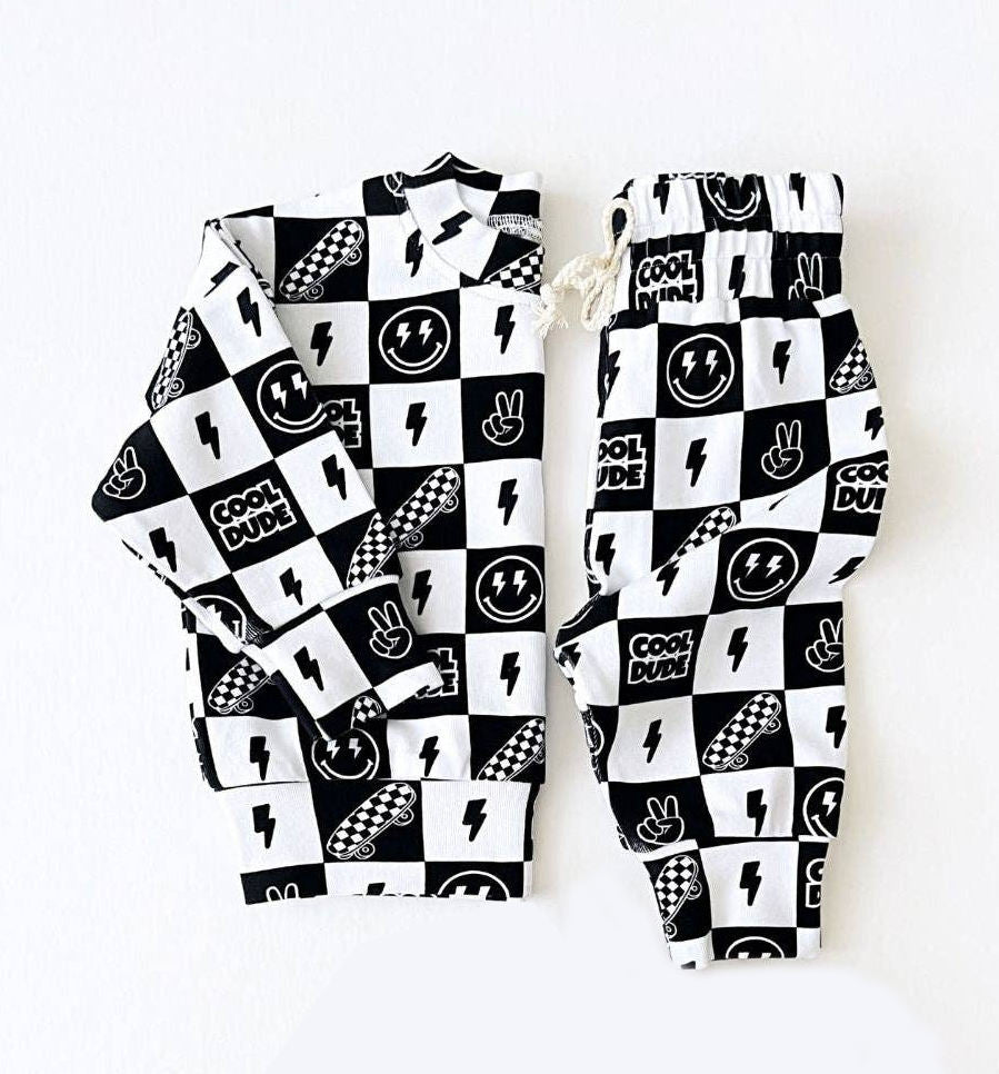 Custom order Jeff cool dude boy outfit