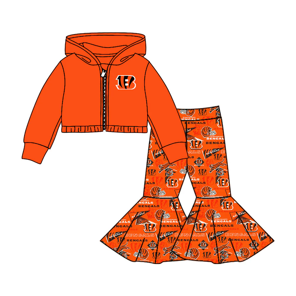 MOQ 3 custom style Bengals coat + pants outfits