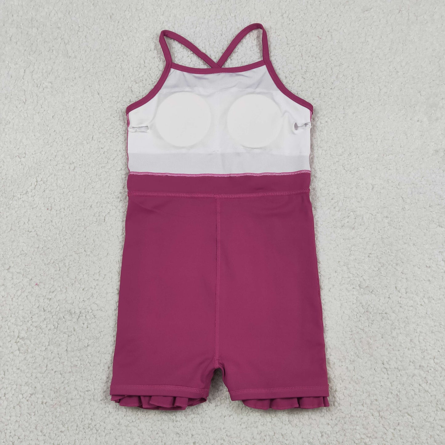 solid berry mallard athletic skort dress