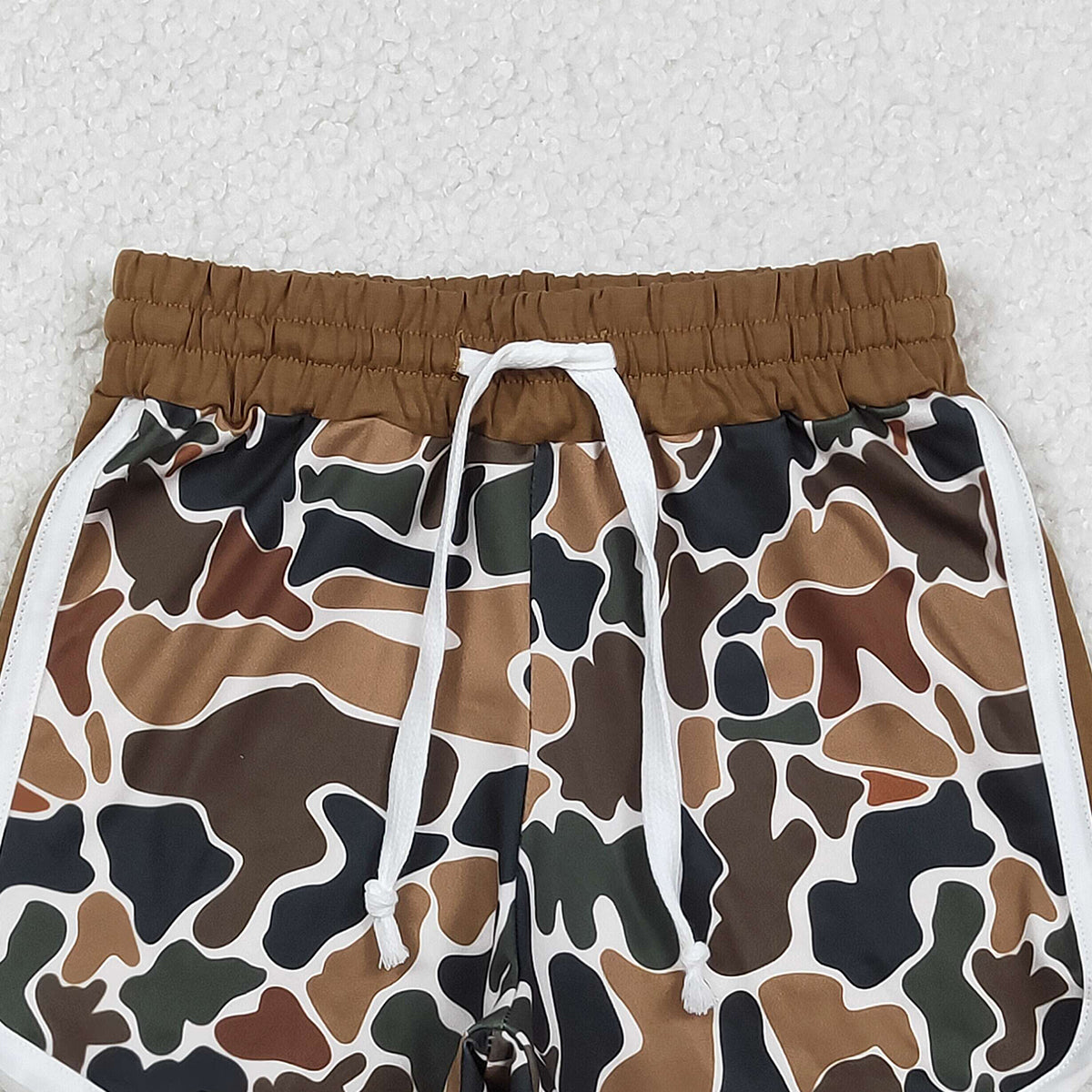 Baby Girls Southern Dark Brown Camouflage Shorts Bottom Infant Clothing Accessories