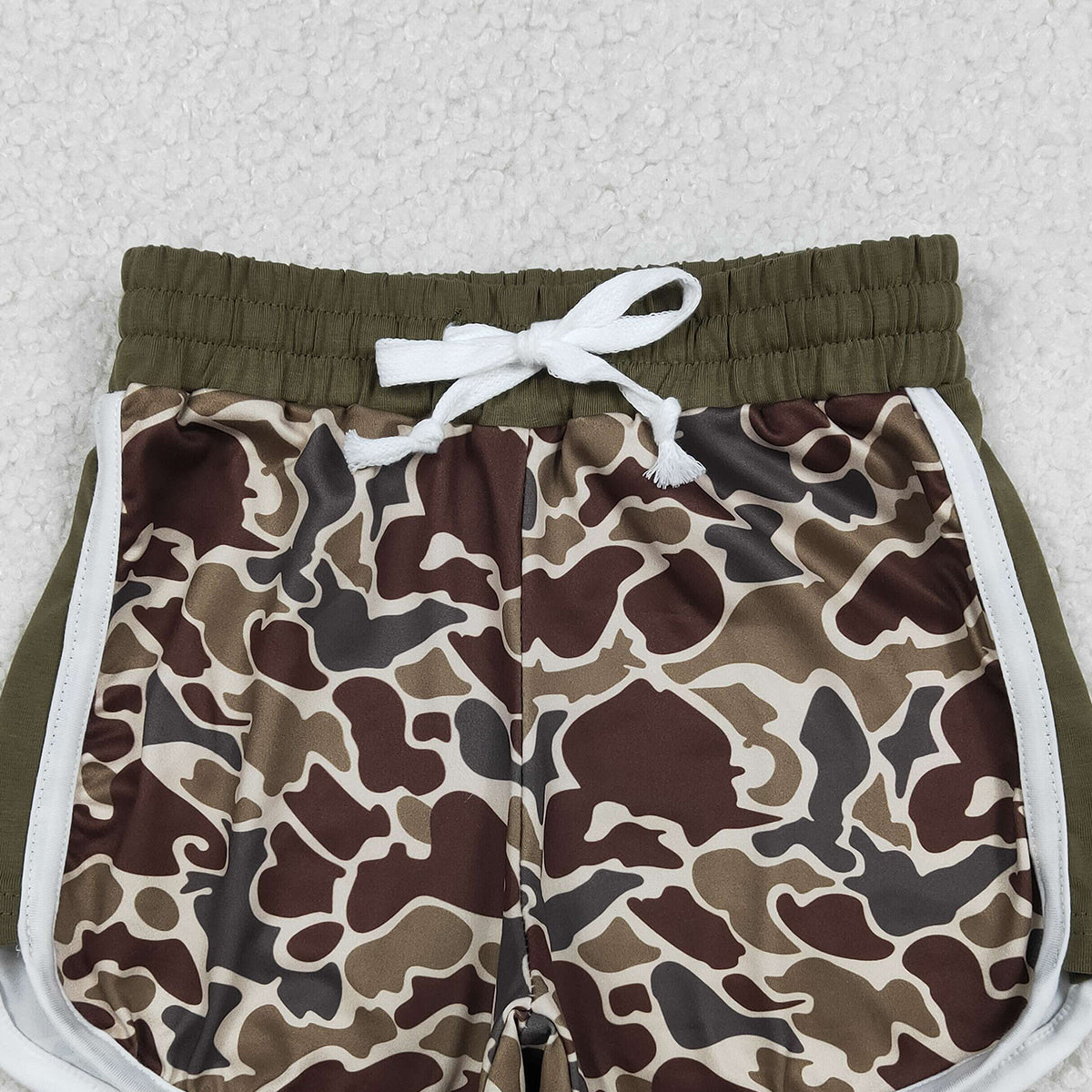 Baby Girls Southern Dark Khaki Camouflage Shorts Bottom Baby Clothing Accessories