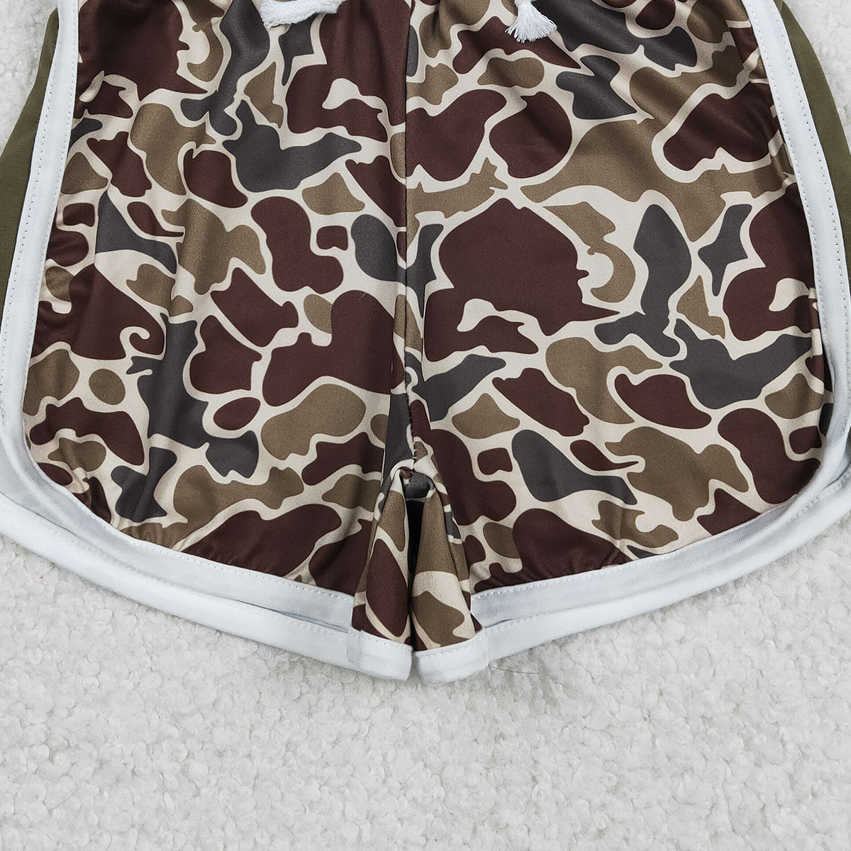 Baby Girls Southern Dark Khaki Camouflage Shorts Bottom Baby Clothing Accessories