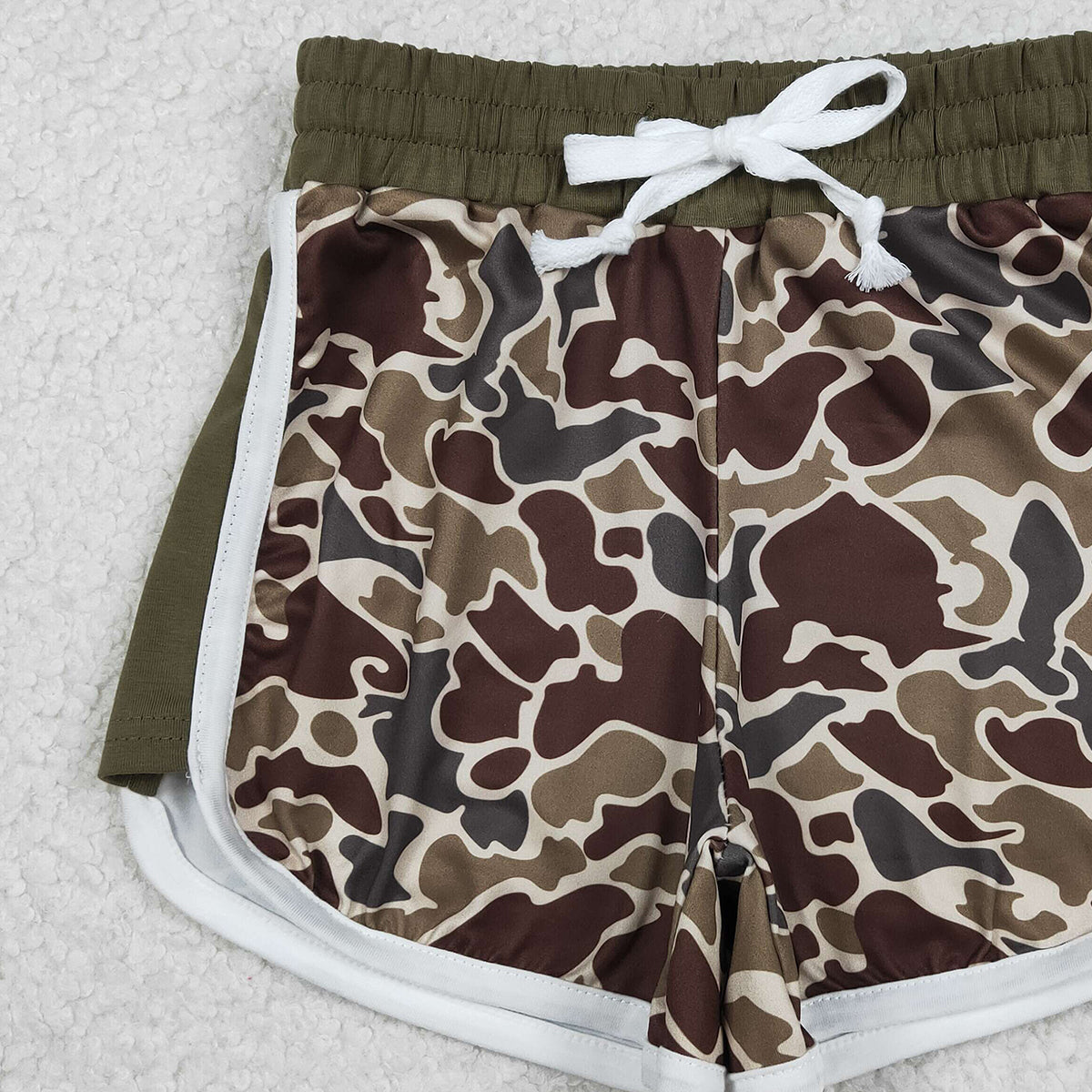Baby Girls Southern Dark Khaki Camouflage Shorts Bottom Baby Clothing Accessories