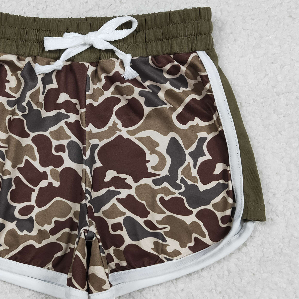 Baby Girls Southern Dark Khaki Camouflage Shorts Bottom Baby Clothing Accessories