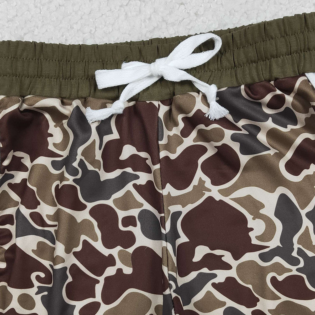 Baby Girls Southern Dark Khaki Camouflage Shorts Bottom Baby Clothing Accessories