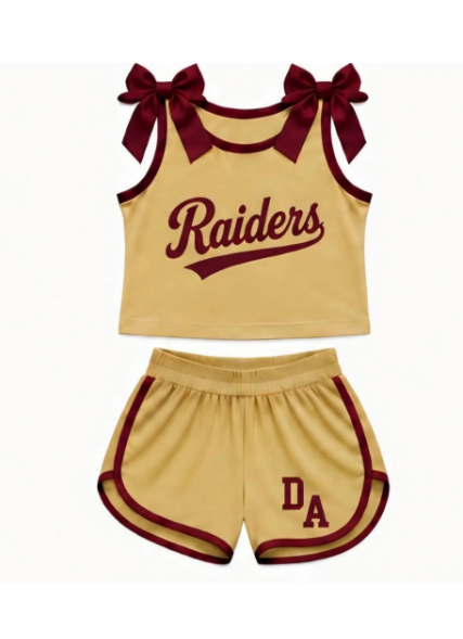 Custom order Kacy shorts set